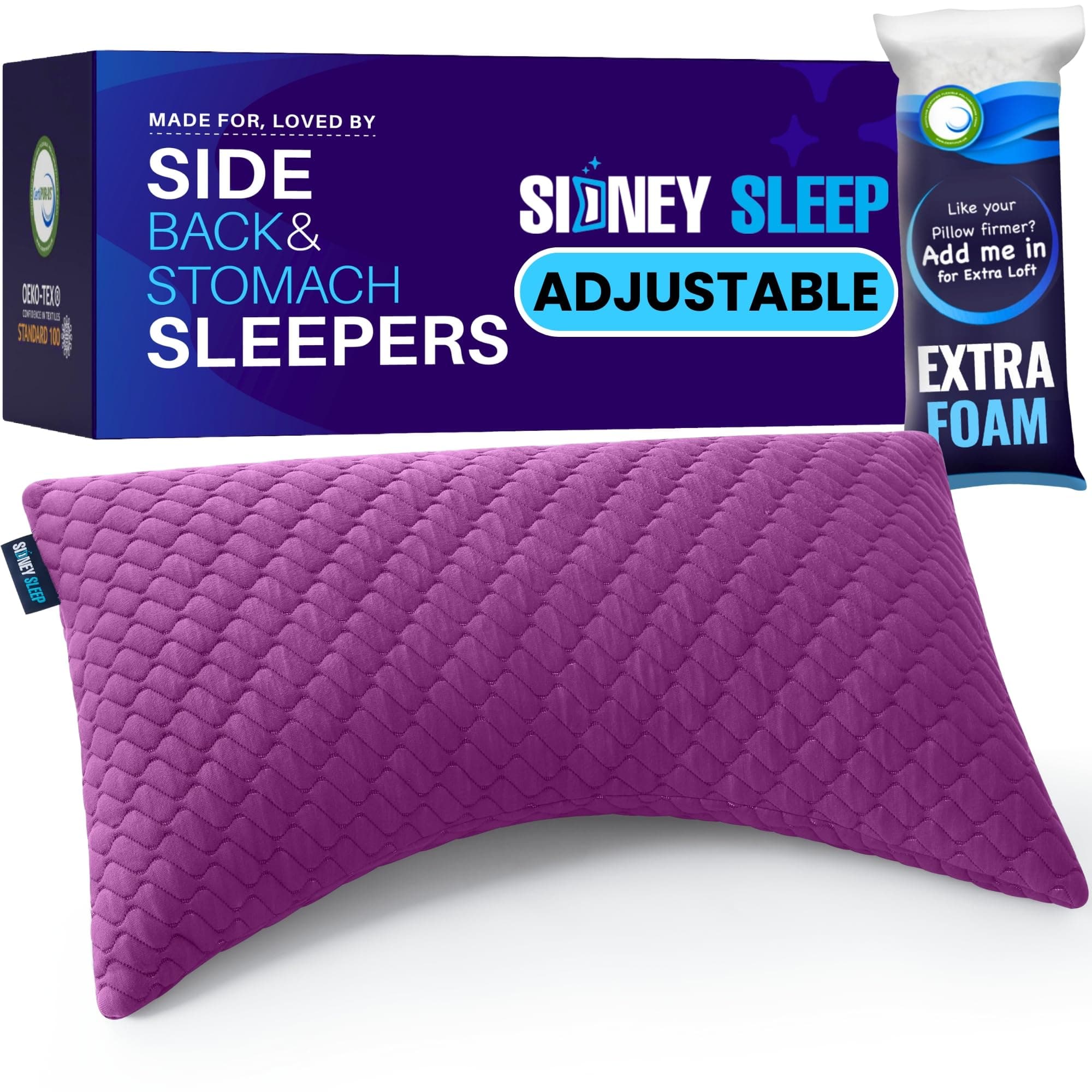 シドニー スリープ クイーンサイズ(マゼンタ、クイーン)。