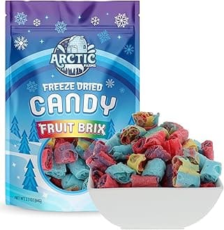Arctic Farms Freeze Dried Candy Fruit Roll Bagged and Boxed (Assorted Flavors) (2.3oz) (Assorted Brix)