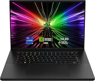 Razer Blade 16 Gaming Laptop: NVIDIA GeForce RTX 4080 - Intel Core i9-14900HX 14th Gen CPU - 16" OLED QHD+ 240Hz Display - 32GB RAM - 1TB SSD - Windows 11 - Chroma RGB - Snap Tap
