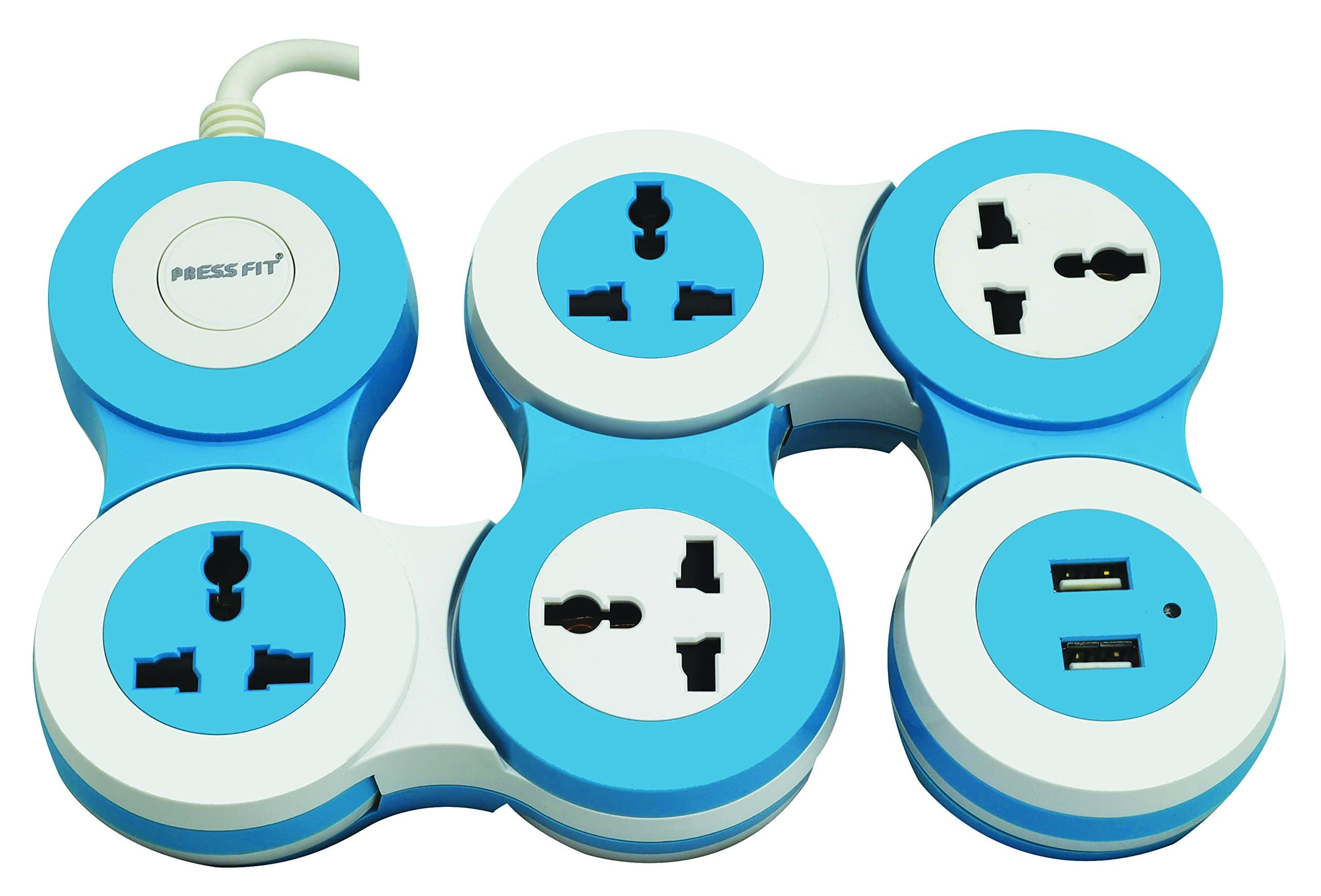 Pressfit Pivot USB Spike Guard Extension Cord