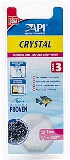 CRYSTAL Aquarium Filtration Media Cartridges for Superclean 120 and 150 Internal Filter, Size 3, Pack of 1