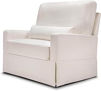 Crawford Chair and a Half Pillowback Swivel Glider