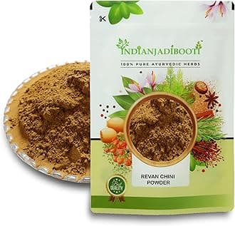 IndianJadiBooti Revand Chini Powder (Himalayan Rhubarb) | 250g | Rheum Emodi Root | Archu/Rewand Chini | Natural Digestive Support & Traditional Tooth Powder Ingredient