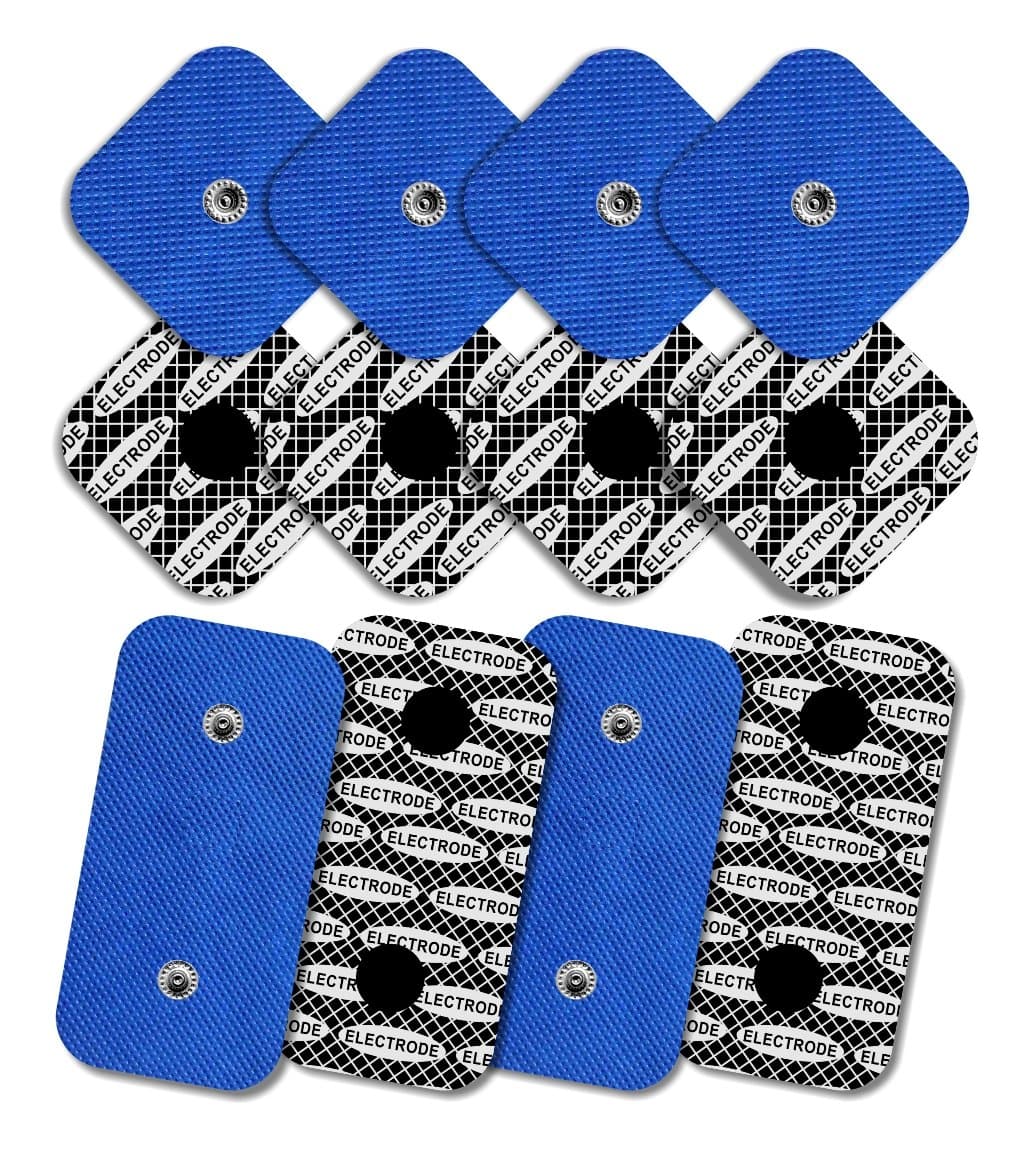 12 electrodes with silver pattern for Compex