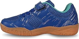 Nivia Appeal Kids Badminton Shoes | Non-Marking Shoes for Badminton | Perfect Court Shoes for Young Players (Royal Blue) | Size UK01