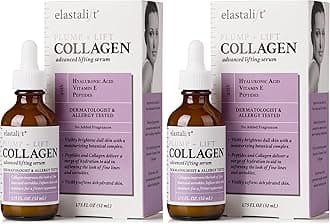 Collagen Facial Serum Lifting, Plumping, Firming Collagen Serum For Face Improves Elasticity, Evens Skin Tone, Plumps, & Lifts Sagging Skin, Non-Greasy Wrinkle Serum, 1.75 Fl Oz, 2-Pack