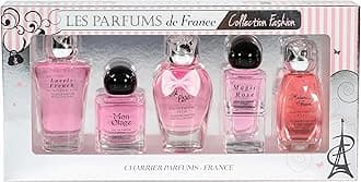 Charrier Parfums - Les Parfums de France- 5 Eaux de Parfum Gift Set - Fashion Collection - Pink