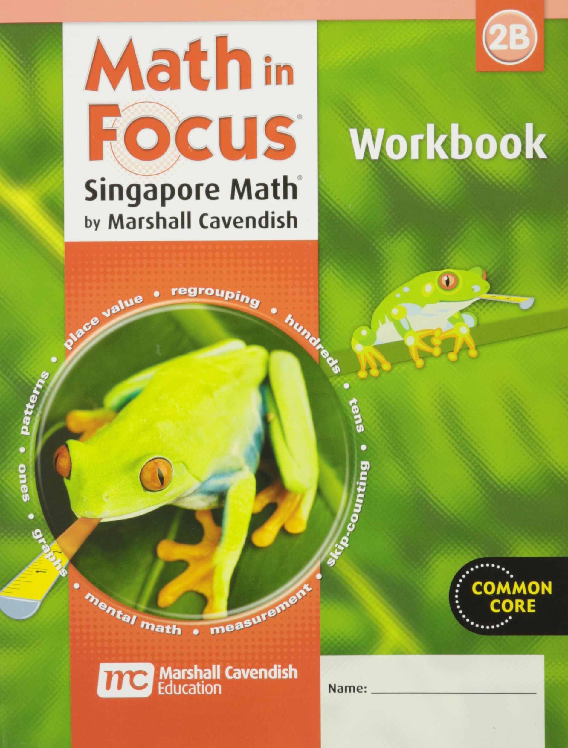 Student Workbook, Book B Grade 2 (Math in Focus: Singapore Math)