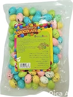 – Bonabon Easter Eggs Chocolate Dotted Beans – 500g | Colorful Candy-Coated Chocolate Beans | Perfect for Easter, Parties, and Gifting