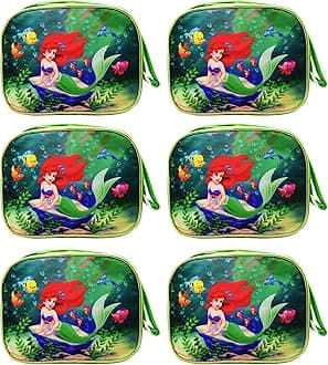 Asera Polycotton Unisex Mermaid Set of 6 Pcs Handbag, Multicolour