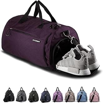 Gym Bag for Men & Women with Shoe & Wet Compartment - Duffle Bag for Travel, Sports, Fitness & Workout