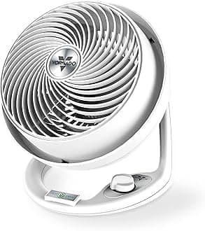 Vornado 610DC Energy Smart Air Circulator Fan with Variable Speed Control, DC Motor, Adjustable Head, Quiet Fan for Bedroom, Office, Home