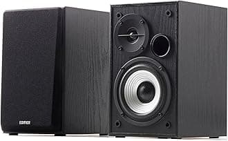 R980T 4" Active Bookshelf Speakers - 2.0 Computer Speaker - Powered Studio Monitor (Pair)