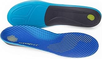 RUN Comfort Thin Insoles, Carbon Fiber Running Shoe Orthotic Slim Inserts for Support and Cushion