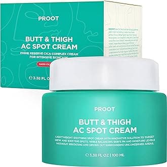 Butt Acne Cream | Buttocks Lotion For Body Blemishes Formulated With Natural Formula Clearing Treatment Spot Targeting Stubborn