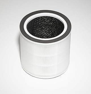 Daewoo Smart Air Purifier Replacement Filter, HEPA 13 Filter That Captures Allergens, Pet Hair, Smoke, Odour And Large Dust Particles For Cleaner Air