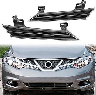 ECOTRIC Right & Left Headlight Reflector Panels Compatible with 2009-2014 Nissan Murano 26063-1AA0B(LH) 26013-1AA0B(RH)