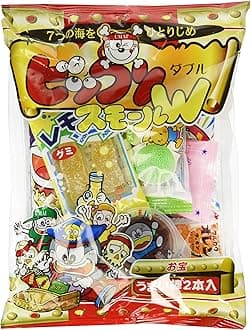 Japanese snack sweets Surprised Small Pack W Assortment Dagashi Oyatsu