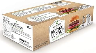 Beyond Burger® from Beyond Meat®, Plant-Based Meat, Frozen, 40 - 4oz. Patties per Box (Total 10 lbs.)
