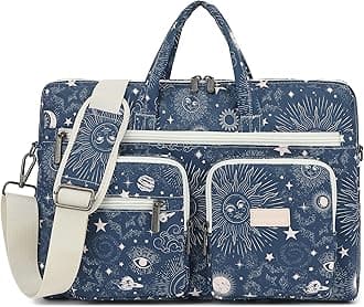 Canvaslove Lightweight Laptop Shoulder Bag, Water Resistant Laptop Sleeve Case Cover For Travel and Work