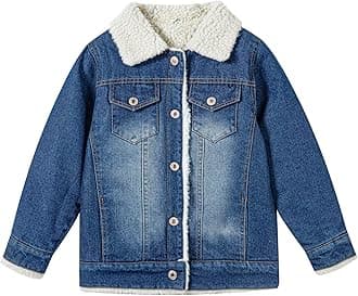 Boys' Denim Jacket Outerwear, 12M-14 Years