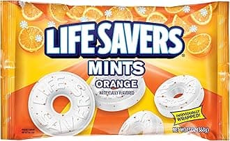 LifeSavers Orange Mints Candy Bag, 13 oz