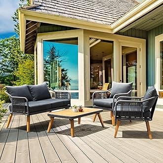 Idzo Serene 4 Piece Patio Furniture Set