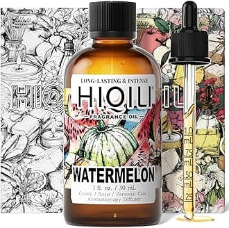 Watermelon Fragrance Oil for Candle & Soap Making, DIY Fruity Perfume, Bath Bombs, Long-Lasting Diffuser Oil, Skin Care - 1 Fl Oz