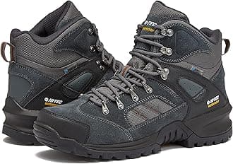 Hi-TecBlack Rock WP Mid Men's Waterproof Hiking Boots, Lightweight Breathable Backpacking and Trail Shoes