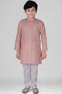 Pro-Ethic Style Developer Boy's Cotton Striped Kurta Pyjama For s | Kurta Paijama Set