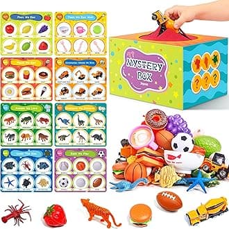 JoyCat Sorting Toys for Toddlers – Sensory Play Box with 48 Sorting Objects, Montessori Preschool Learning Toy to Support Early Cognitive & Speech Development for Ages 2–5