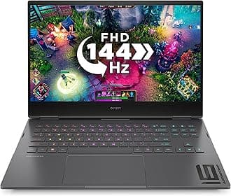 HP OMEN Gaming Laptop 16-n0001sa | AMD Ryzen 7-6800H Processor | 16GB RAM | 1TB SSD | NVIDIA GeForce RTX 3060 Laptop GPU | 16.1” FHD 16:9 display | 144Hz | Microsoft Windows 11 Home | Mica Silver