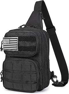Wotony Tactical Crossbody Bag for Men - Durable Sling Bag with Cross Body Design EDC Shoulder bag