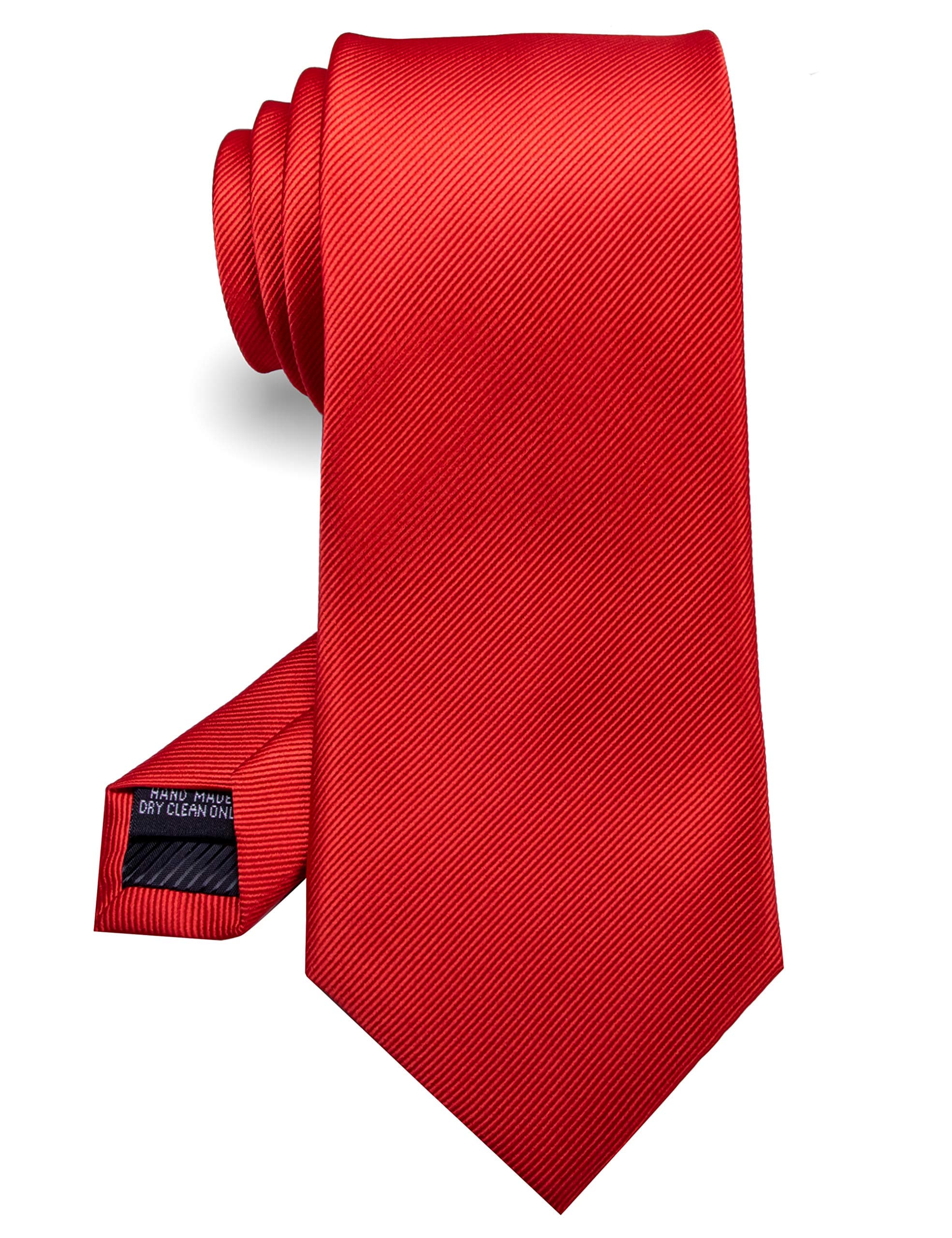 Solid Color Tie Formal Necktie for Men