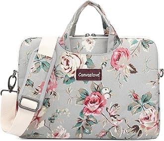 Canvaslove Lightweight Laptop Shoulder Bag,Water Resistant Laptop Sleeve case cover For Travel and Work