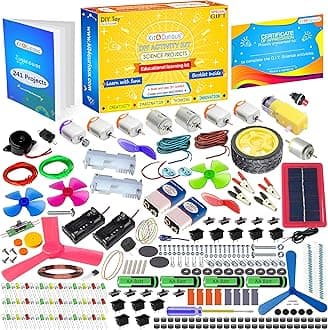 Kit4Curious Science and Fun DIY Activity Learning Educational Stem Tinkering, Experiment, School Project, Innovation Kit Toy for 7+ Years (Multicolour)