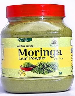 Natraj The Right Choice Moringa Leaf Powder- Supercharge Health with Antioxidants, Nutrients Pack of 1-250gms