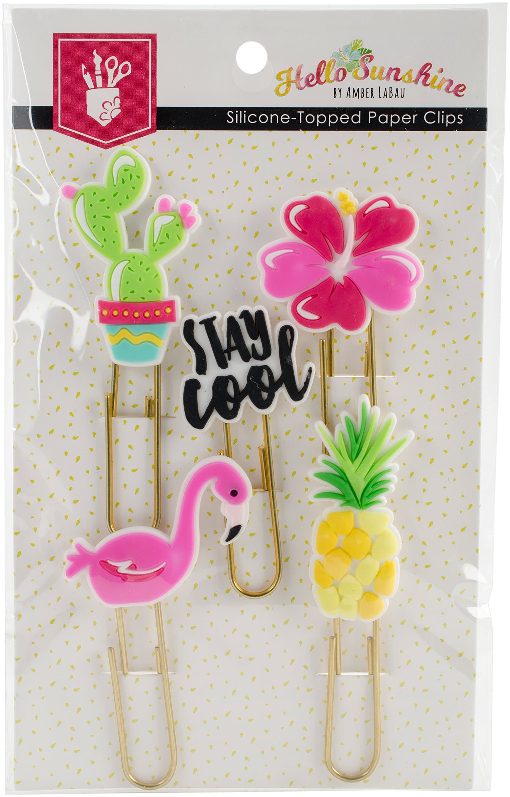 Hello Sunshine Paper Clips-