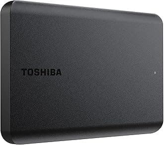 Canvio Basics 1TB Portable External Hard Drive USB 3.0, Black - HDTB510XK3AA