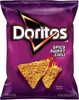 Doritos Tortilla Chips, Spicy Sweet Chili, 9.5 Ounce