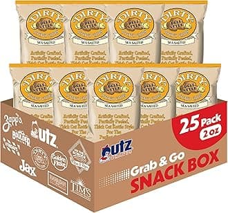 Dirty Sea Salted Potato Chips, 2 Ounce -- 25 per case