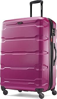 SamsoniteOmni Pc Hardside Expandable Luggage, Pink, One Size