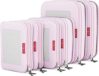 LeanTravel Compression Packing Cubes Luggage Organizers (3) Set