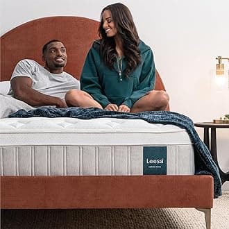 Leesa Sapira Chill Hybrid 14" Mattress, Firm, Cal King, Enhanced Cooling, CertiPUR-US Certified Foam, 120-Night Trial