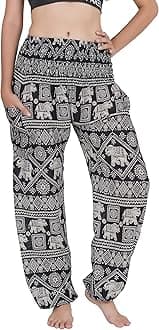 Harem Pants Women Flowy Trouser Yoga Boho Hippie Clothes