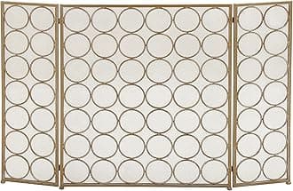 Deco 79 50365 Remarkable Metal Fire Screen