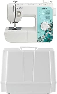 Brother SM3701 37-Stitch Free Arm Sewing Machine and 5300A Hardcase for Carrying and Storage