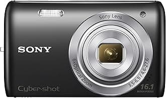 Sony DSC-W670/B 16.1MP Cybershot Digital Camera with 2.7-Inch LCD Screen (Black)