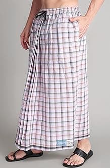 Elastic Premium Cotton Lungis Pack Of 1