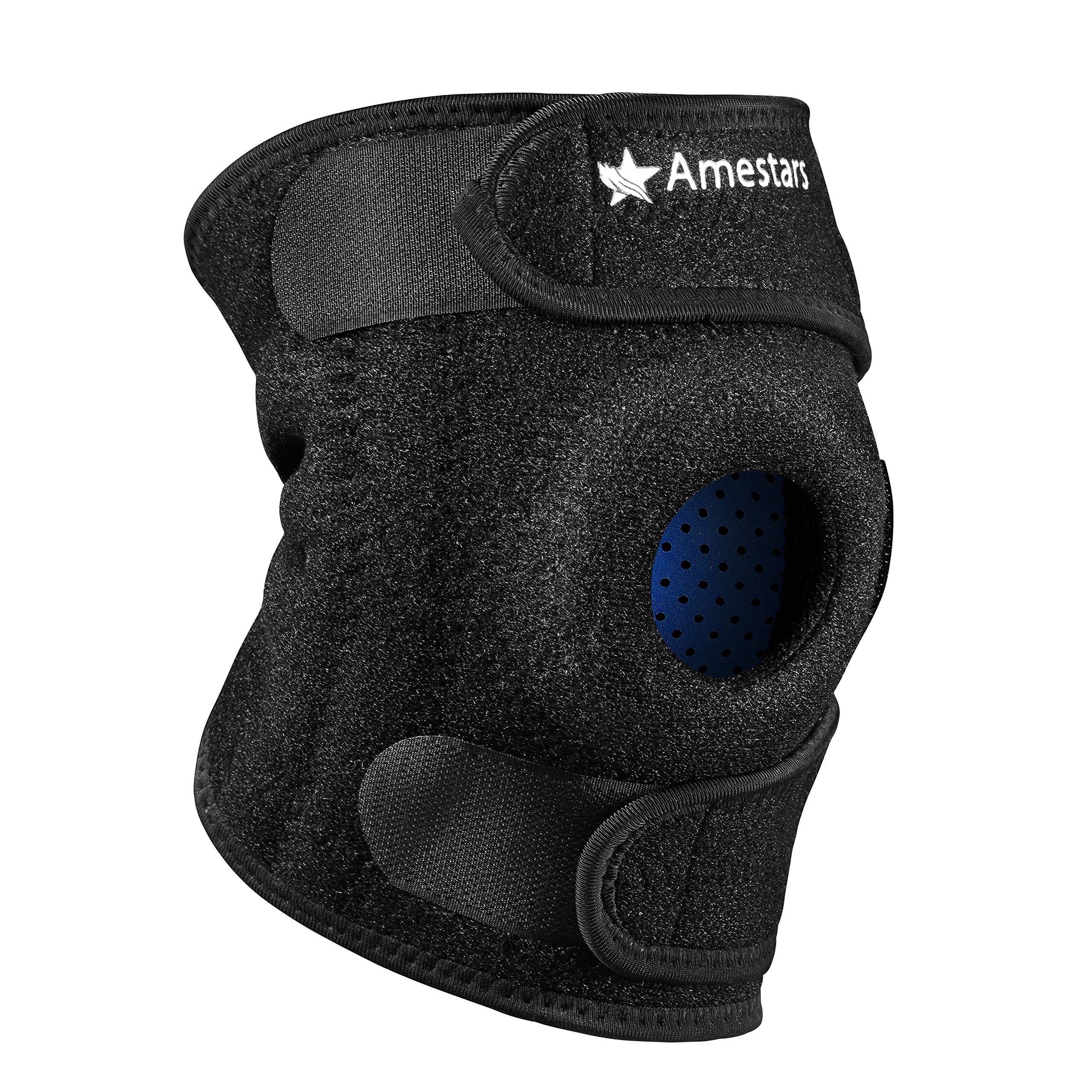 Non-Slip Knee Support Brace - Open Patella Support & Lateral Stabiliser (Medical Grade). Adjustable Knee Brace Helps With ACL/PCL/LCL & MCL Ligament Damage, Meniscus, Injuries